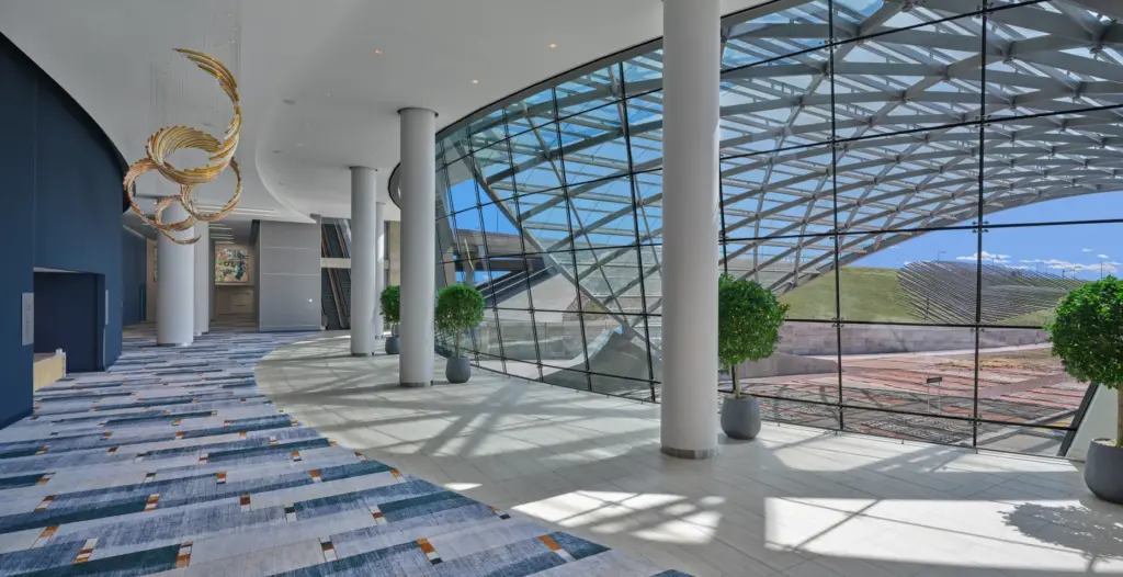 Directly connected to the airportâs Jeppesen Terminal, the Westin Denver...