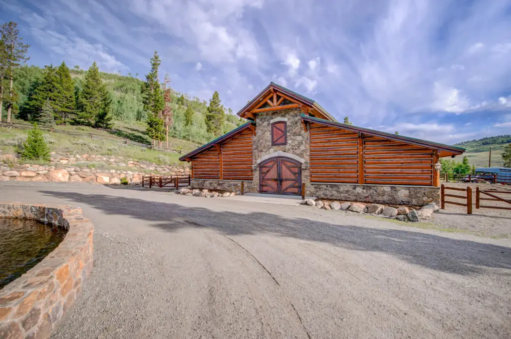 Nestled on 250 private acres, the Triple Creek Ranch estate...