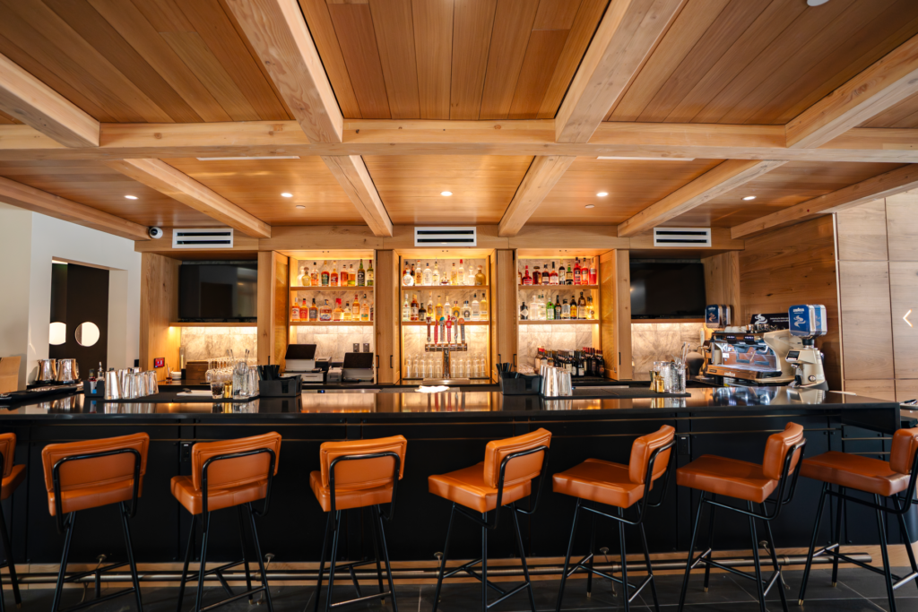 Lobby photo. Kindred Resort sits mountainside in the heart of...