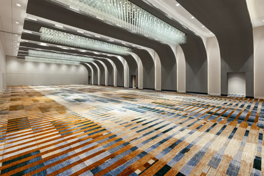 Photo of the Spruce Ballroom. The space is the hotelâs...