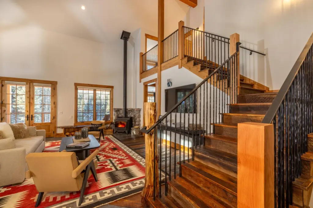 An interior image of Hideaway Creek Cabin at 4901 Cimarron...