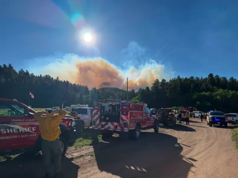 Aspen Acres fire forces evacuation of Beulah and surrounding area