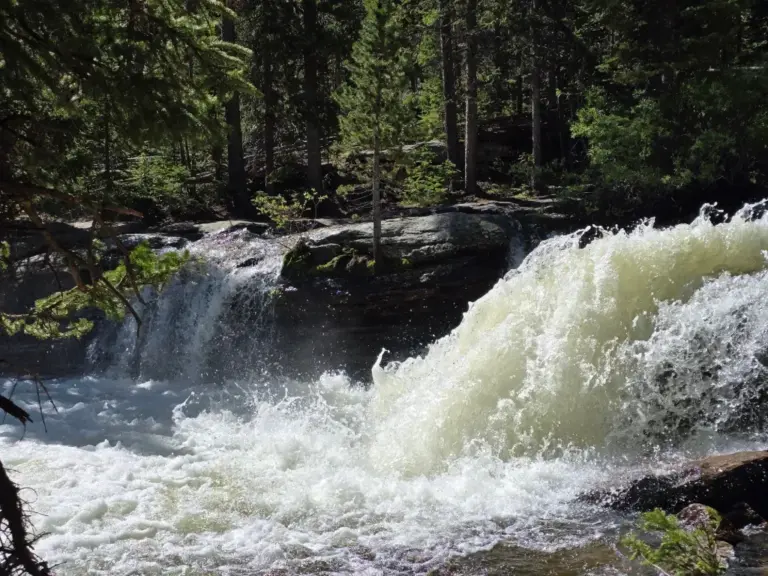 Colorado waterfall hike: Copeland Falls best this time of year in early morning