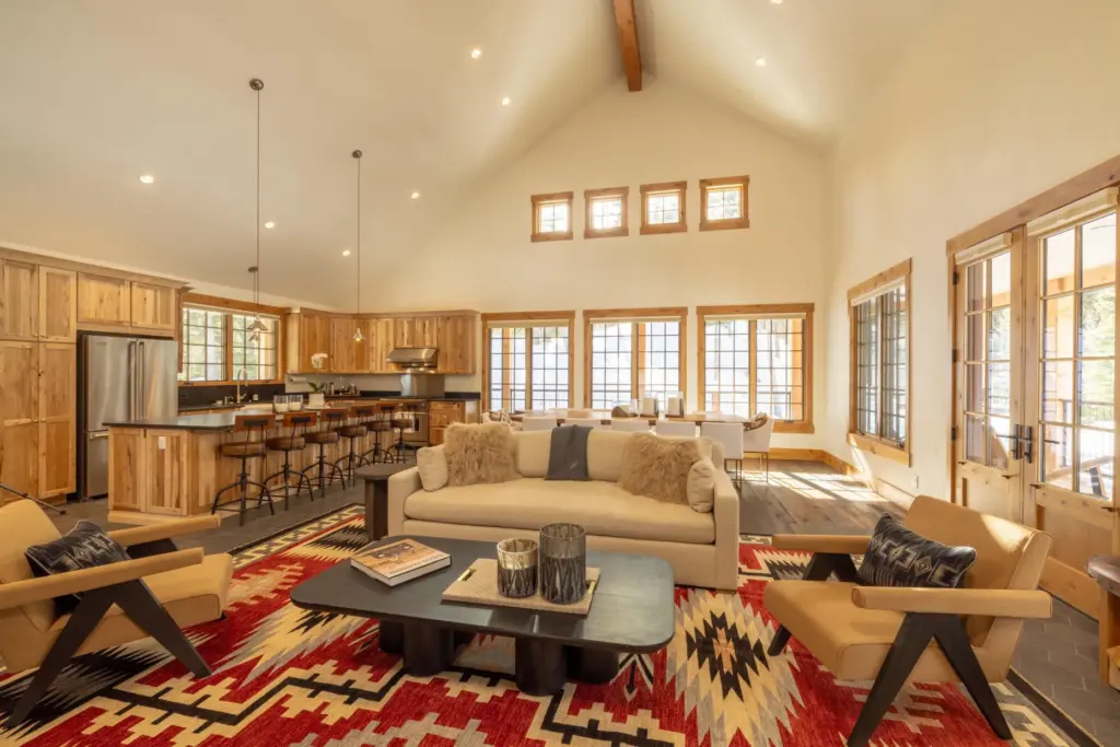 An interior image of Hideaway Creek Cabin at 4901 Cimarron...
