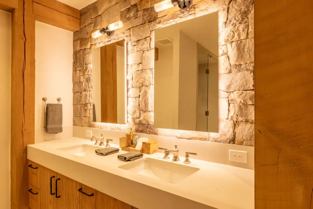 Listed for $25.7 million, the fully furnished Hideaway Creek Cabin...