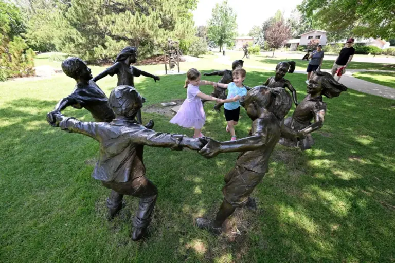 Loveland’s Circle of Peace sculpture, inviting interaction for 25 years