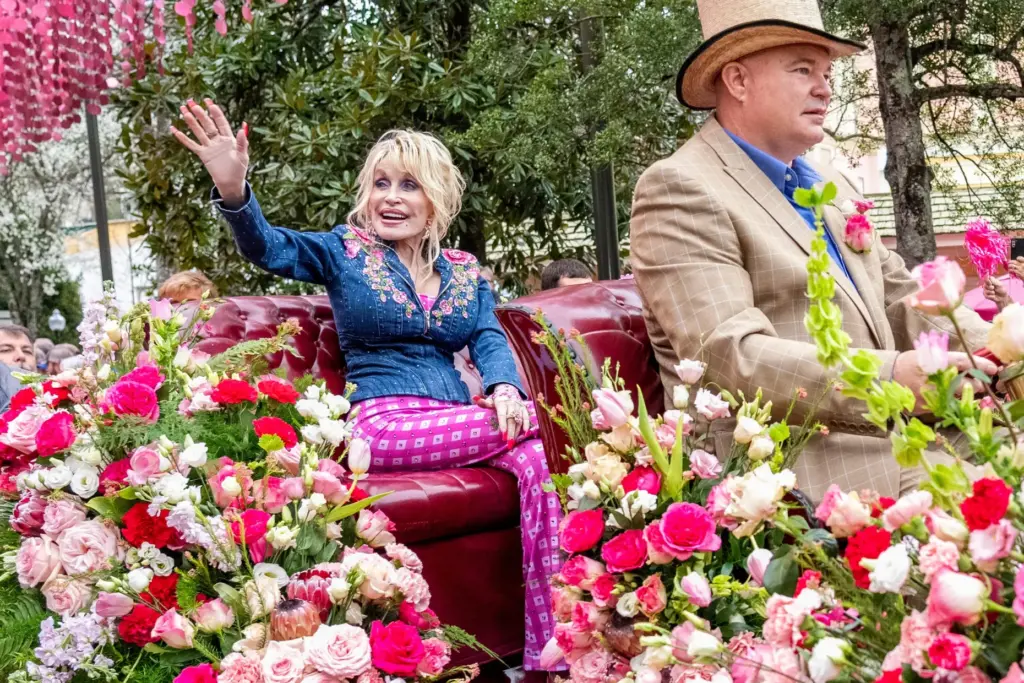 FILE – Dolly Parton appears at Dollywood’s Season Passholder and...