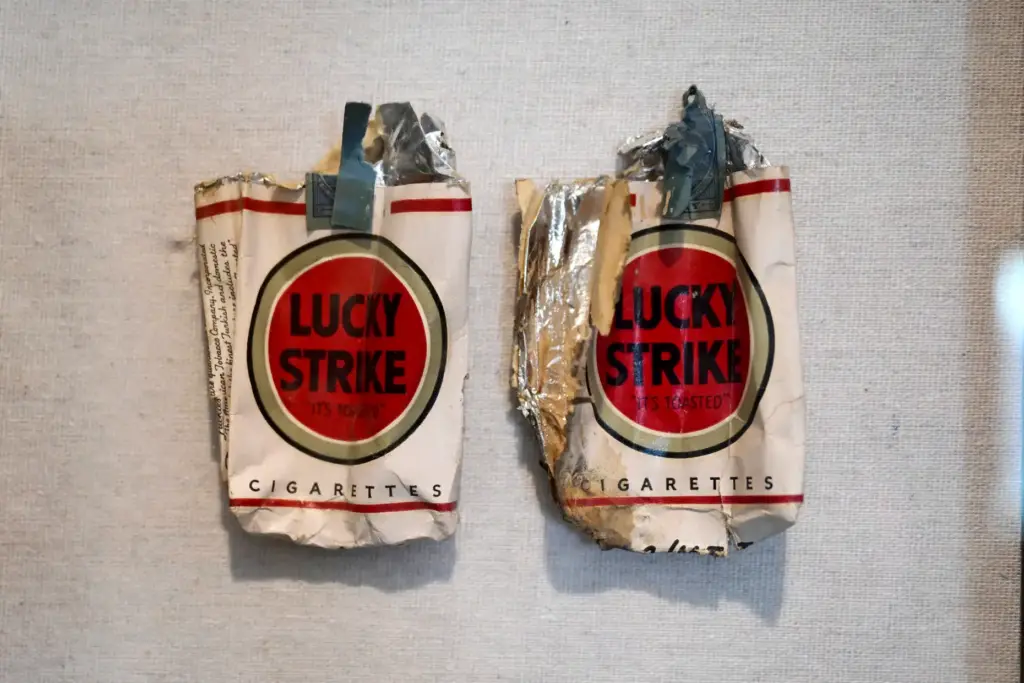 Among the items Lauren Kelley found while renovating her home...