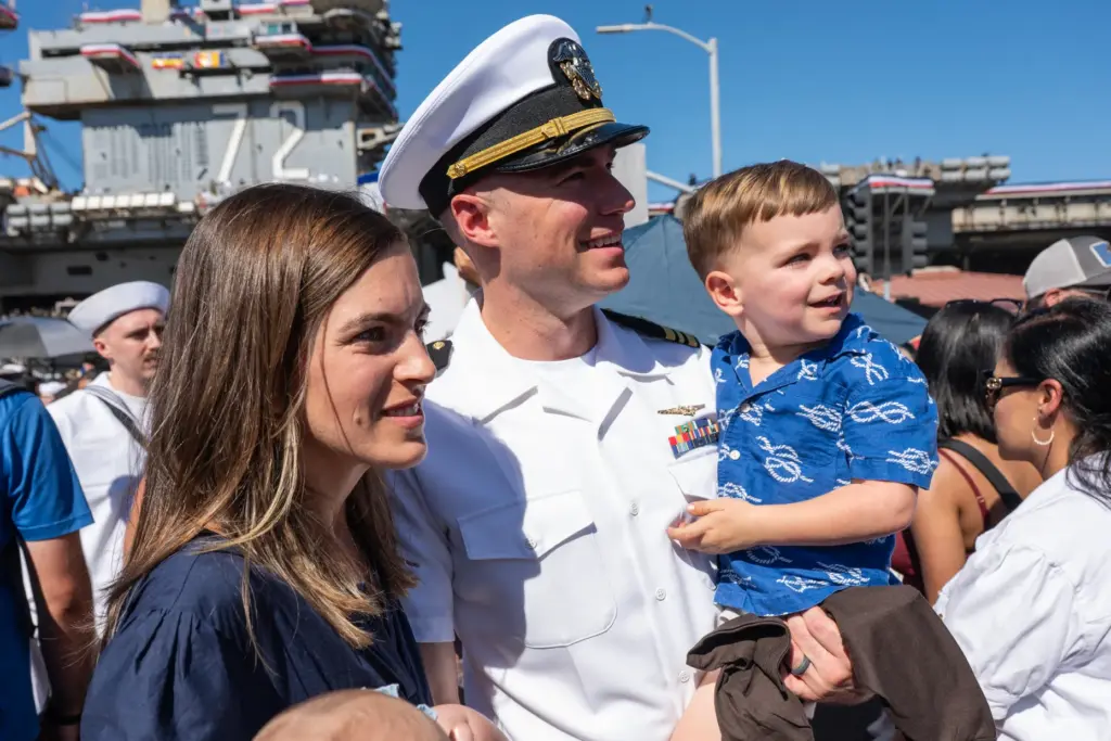 Coronado, CA – Melanie Davis, Sailor Joel Davis and their...