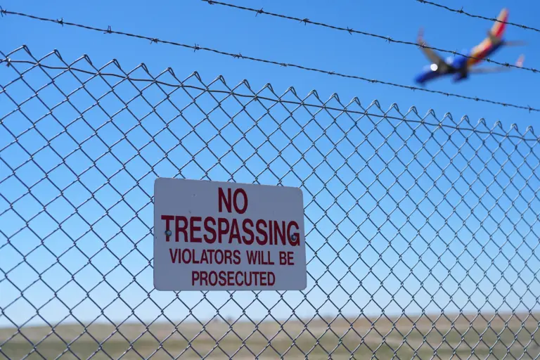 Person trespassed on airfield at Denver International Airport