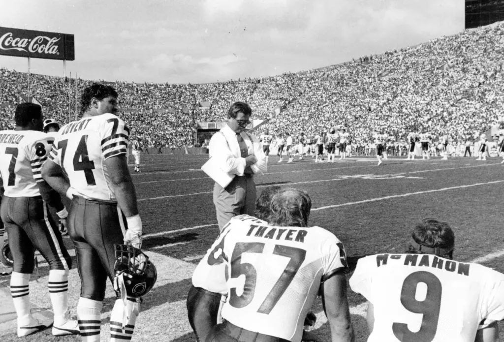 Things were looking down for Bears coach Mike Ditka and...