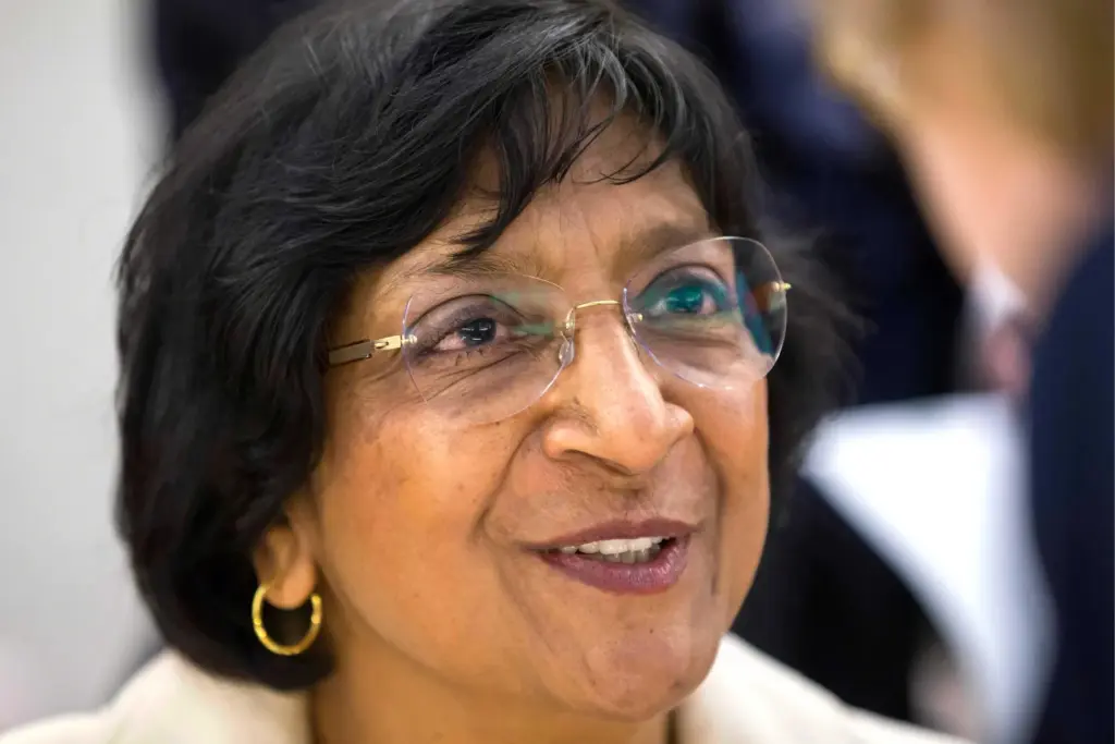 U.N. High Commissioner for Human Rights South African Navanethem Pillay