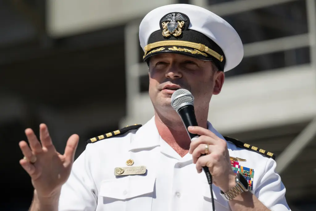 Coronado, CA – Navy Captain Daniel Jacob Keeler, commanding officer...