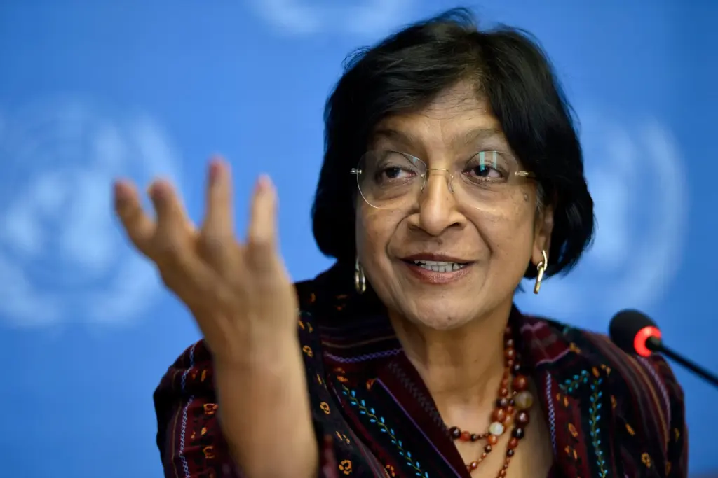FILE – Navanethem “Navi” Pillay, U.N. High Commissioner for Human...